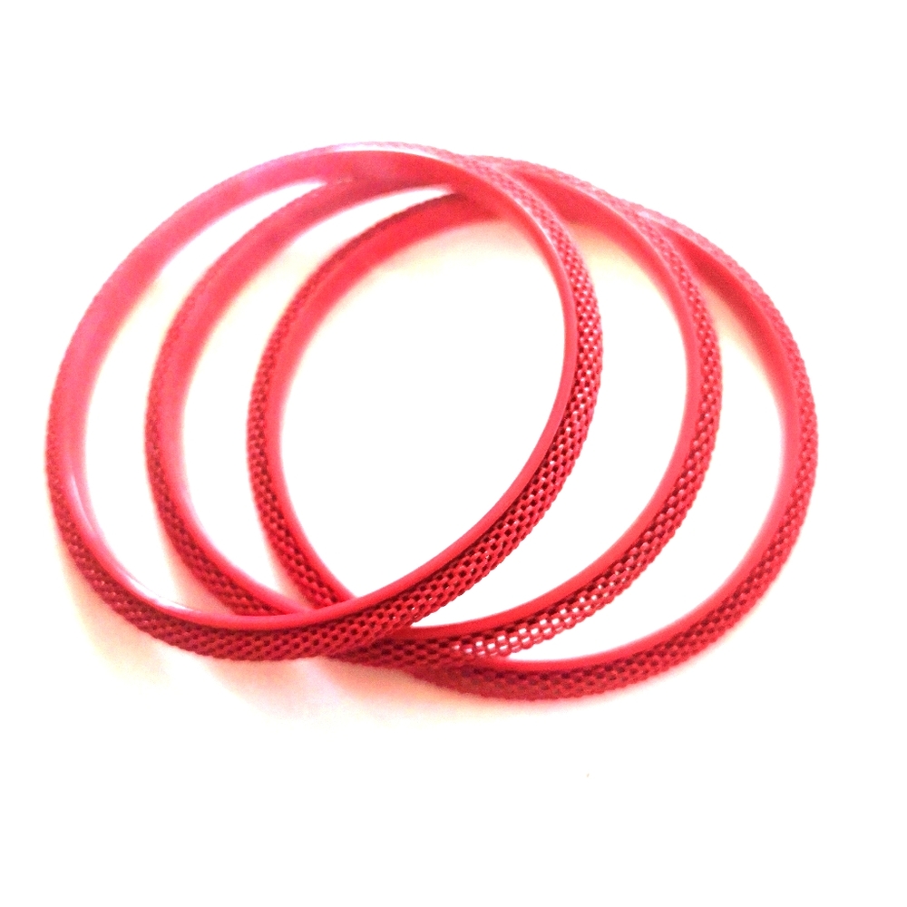 Red Mesh fancy Bracelets